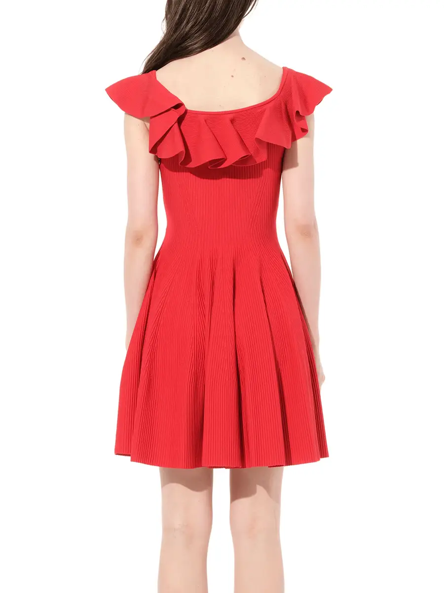Alexander McQueen Stretch Mini Dress | Thumbnail 6 Alexander McQueen Stretch Mini Dress | Thumbnail 6