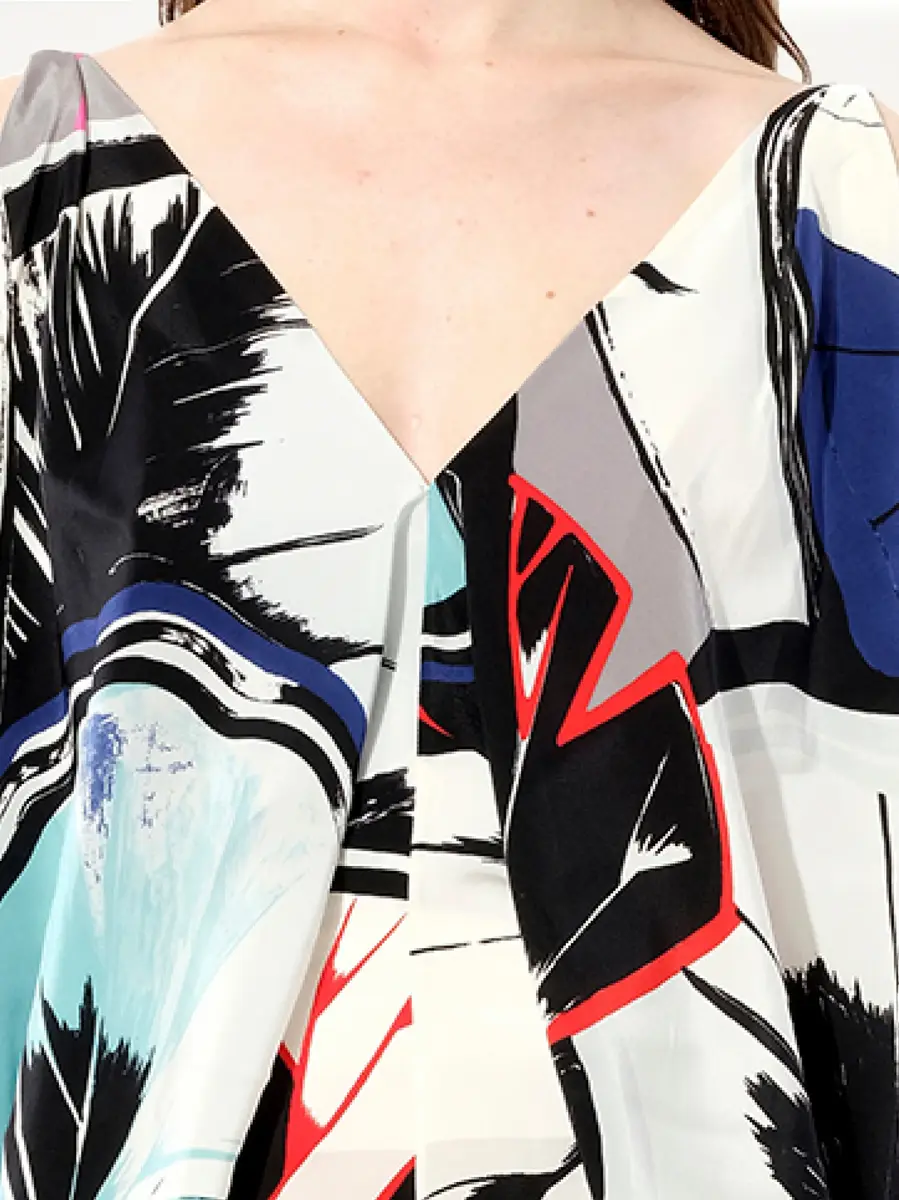 Balenciaga Ethereal Dress in Multicolor | Thumbnail 3