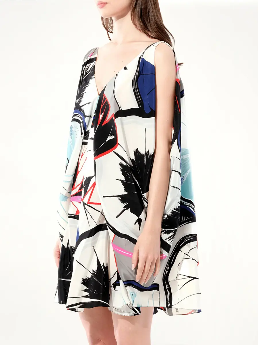 Balenciaga Ethereal Dress in Multicolor | Thumbnail 5