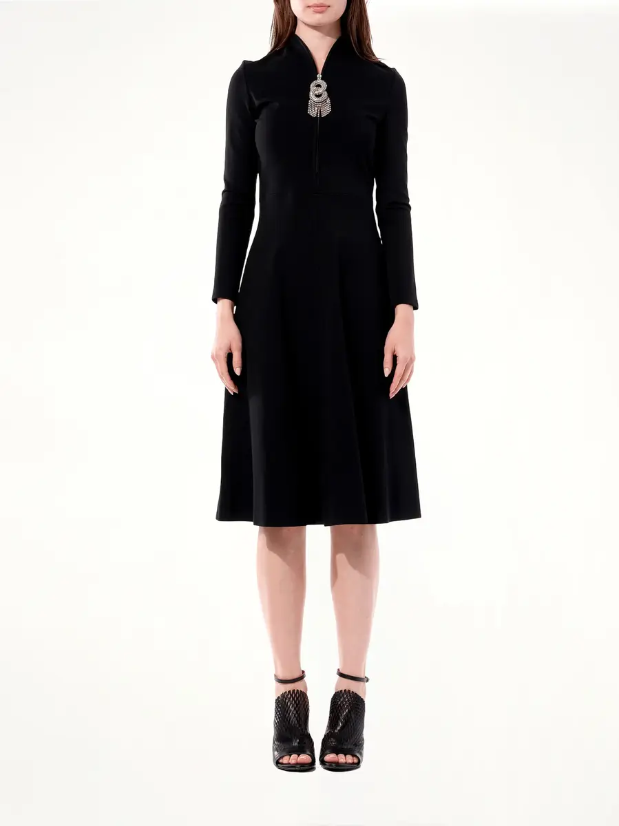 Balenciaga Bijou Skater Dress | Thumbnail 4