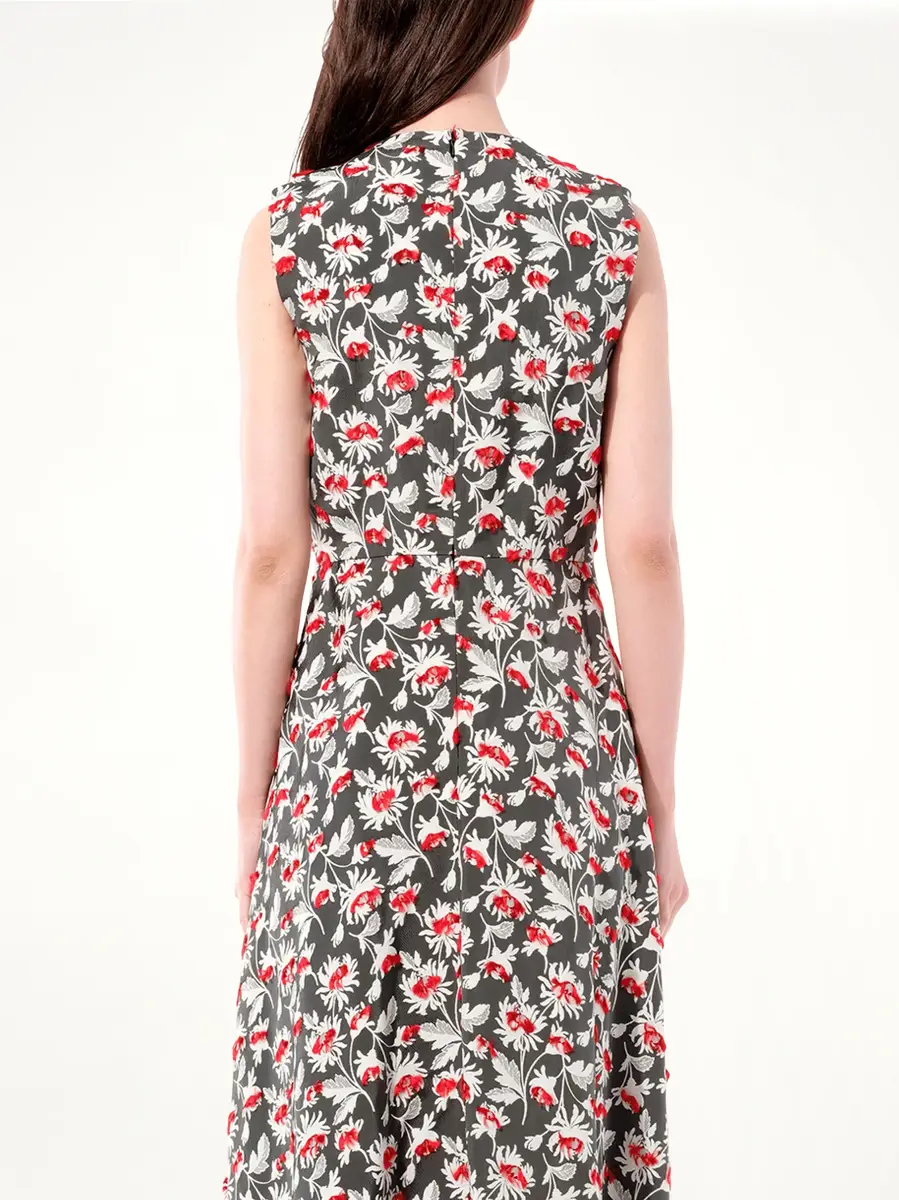Balenciaga Jacquard Dress in Multicolor | Thumbnail 6