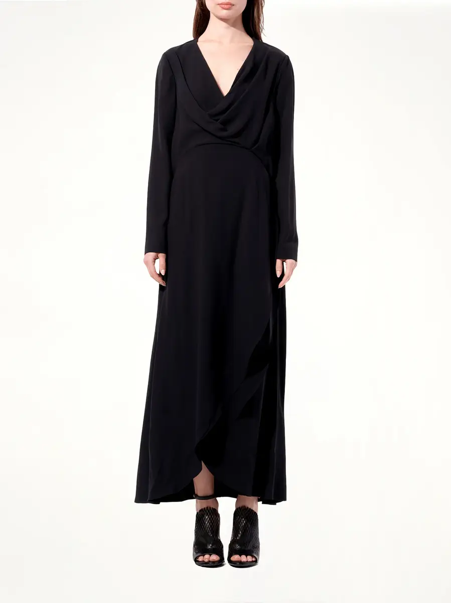 Balenciaga Breezy Long Sleeve Gown | Thumbnail 4 Balenciaga Breezy Long Sleeve Gown | Thumbnail 4
