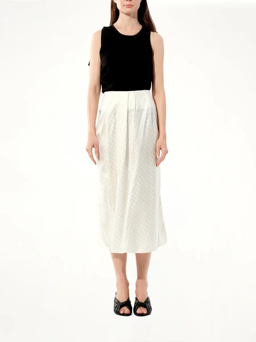 Balenciaga Mix Satin Skirt | Thumbnail 4 Balenciaga Mix Satin Skirt | Thumbnail 4