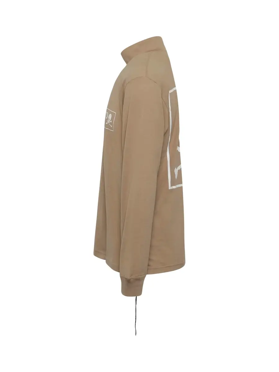 MASTERMIND Boxed Logo Hi Neck Long Sleeve T-shirt | Thumbnail 2
