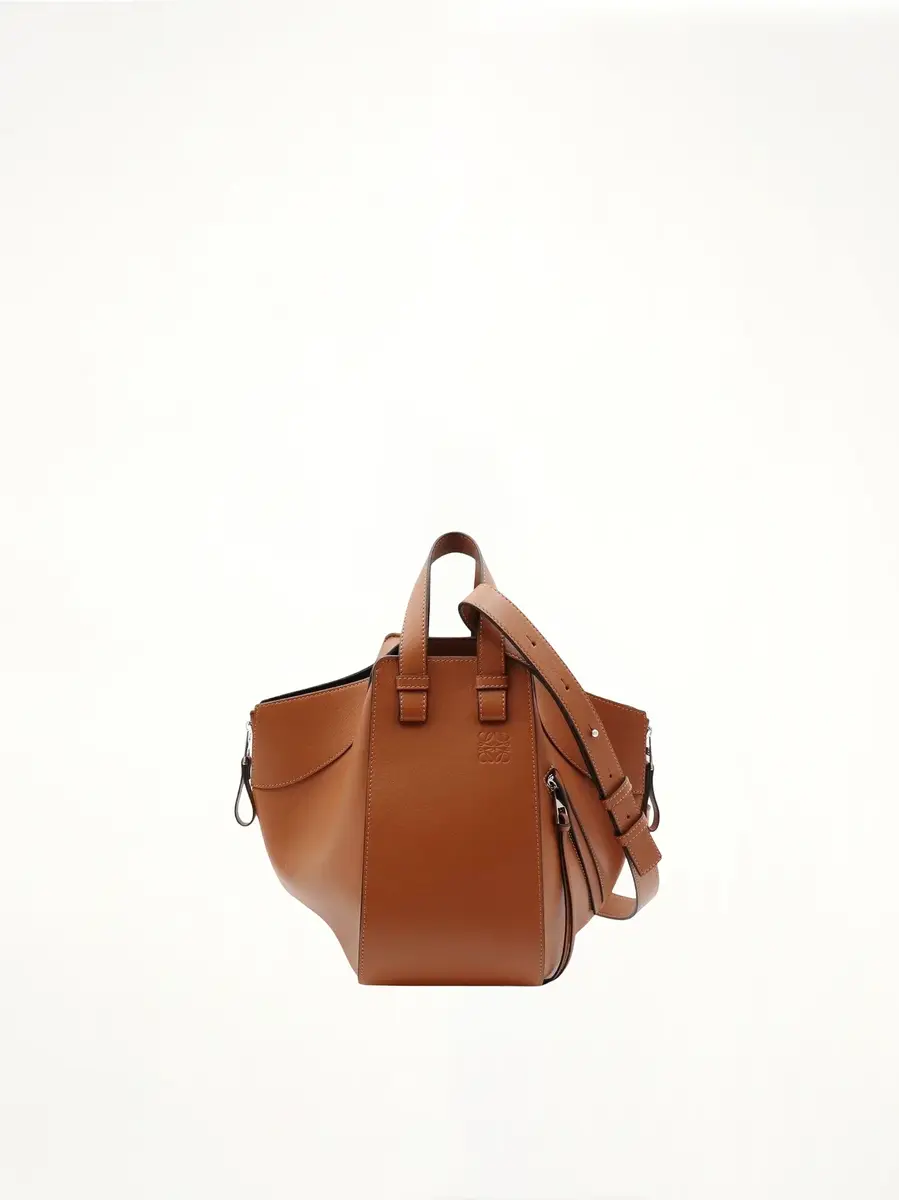 Loewe Small Hammock Bag in Classic Calfskin Tan | Thumbnail 2 Loewe Small Hammock Bag in Classic Calfskin Tan | Thumbnail 2