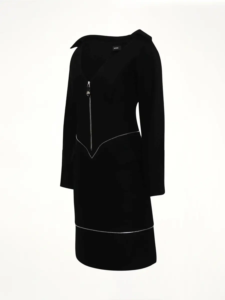 We11Done Off-shoulder Neck Line Dress | Thumbnail 3 We11Done Off-shoulder Neck Line Dress | Thumbnail 3