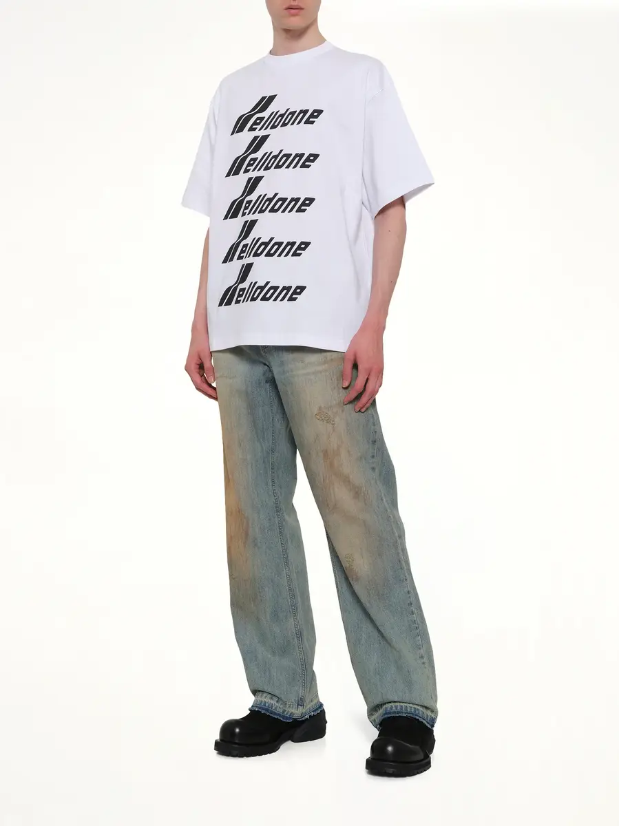 We11Done Classic Front Logo T-shirt | Thumbnail 4
