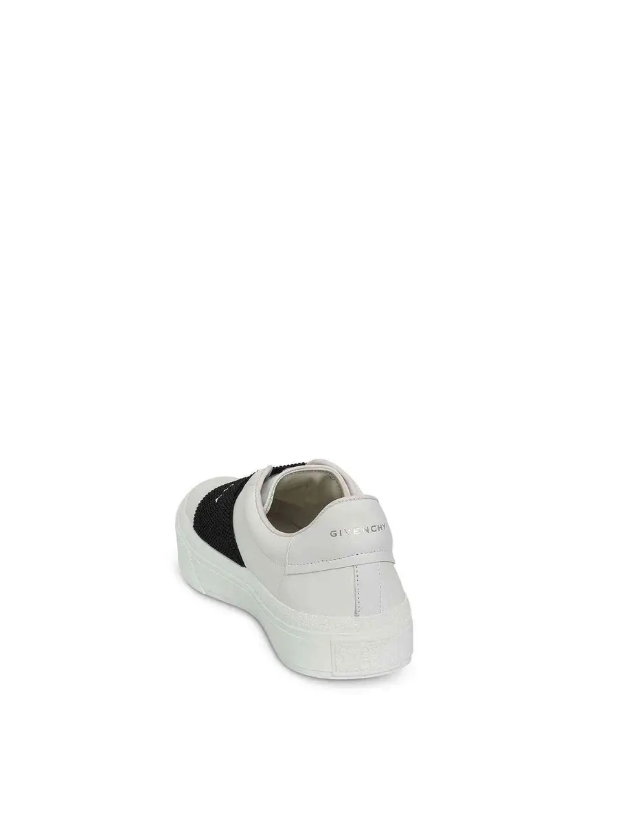 Givenchy City Court Elastic Band Sneaker in White/black White | Thumbnail 2 Givenchy City Court Elastic Band Sneaker in White/black White | Thumbnail 2