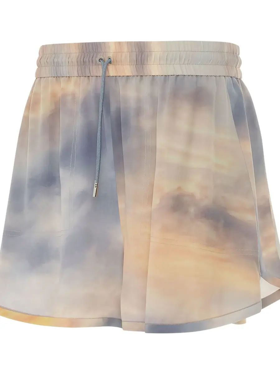 Alexander McQueen Daybreak Explorer Shorts in Blue/yellow | Thumbnail 3 Alexander McQueen Daybreak Explorer Shorts in Blue/yellow | Thumbnail 3
