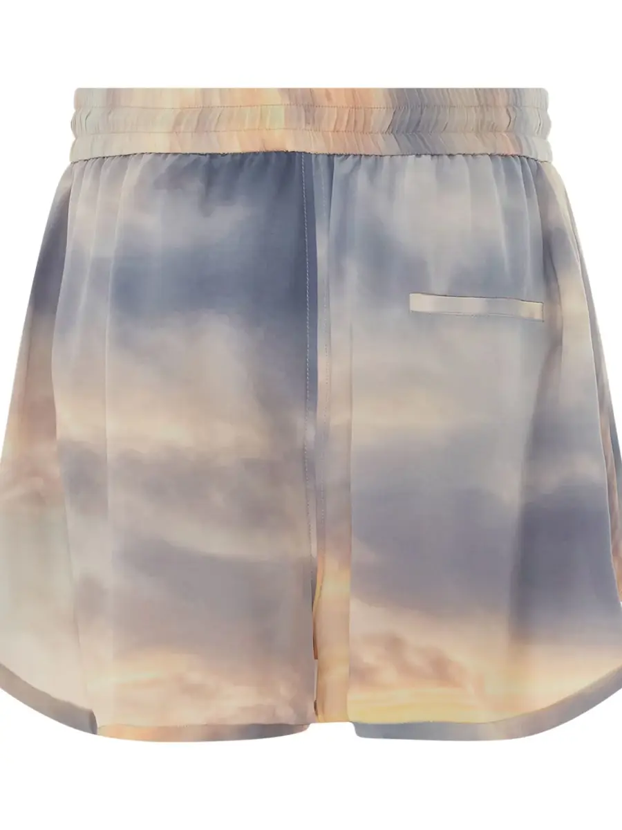 Alexander McQueen Daybreak Explorer Shorts in Blue/yellow | Thumbnail 4 Alexander McQueen Daybreak Explorer Shorts in Blue/yellow | Thumbnail 4
