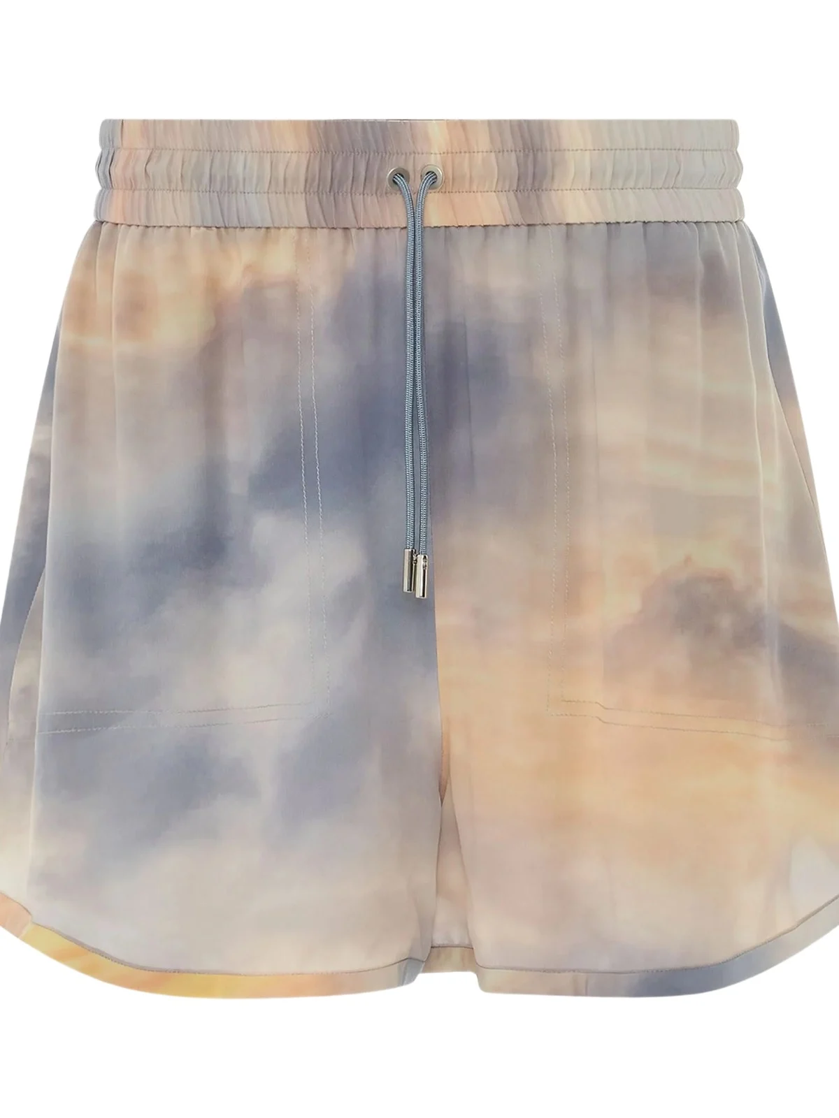 Alexander McQueen Daybreak Explorer Shorts in Blue/yellow
