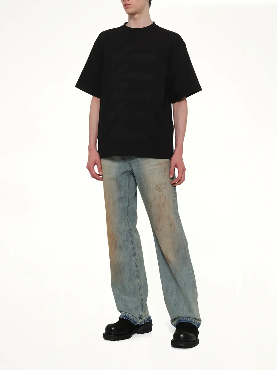 We11Done Classic Front Logo T-shirt | Thumbnail 4