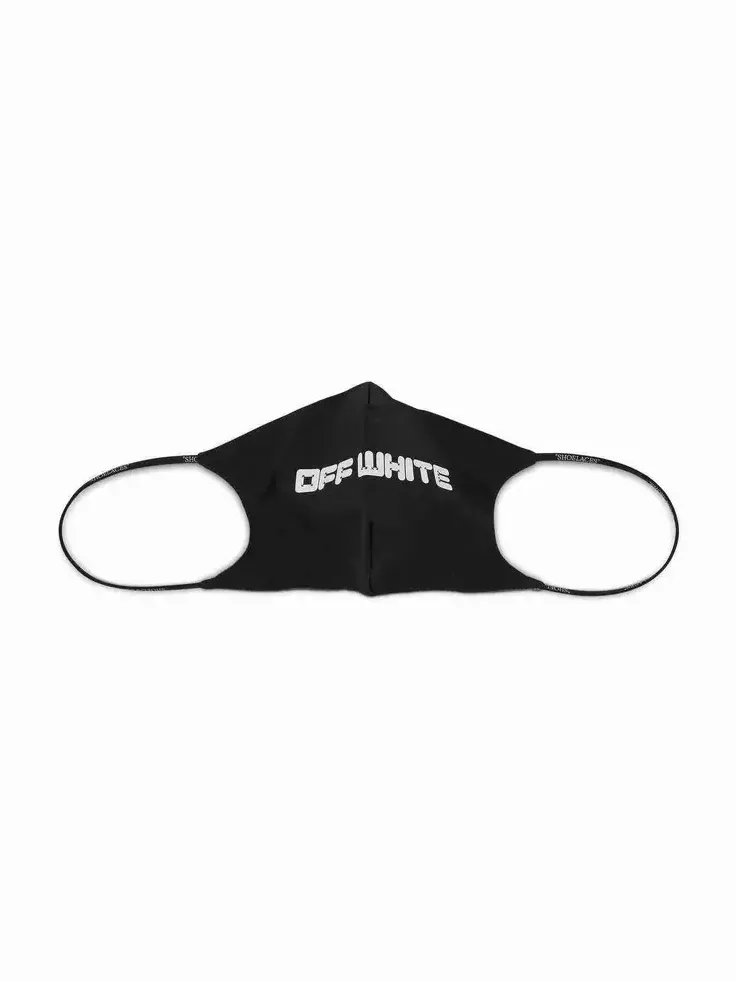 Off-White Arrow Font Simple Mask in Black/white