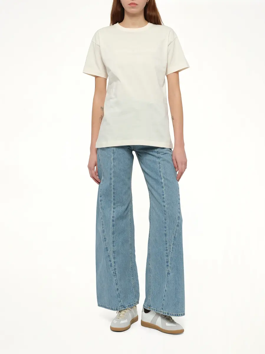 Maison Margiela Cut Out Waistband Relaxed Fit Denim Jeans | Thumbnail 4 Maison Margiela Cut Out Waistband Relaxed Fit Denim Jeans | Thumbnail 4