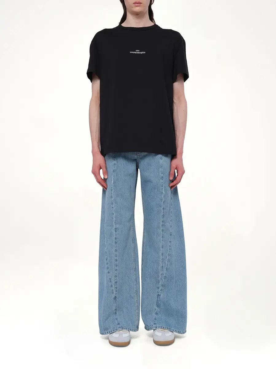 Maison Margiela Cut Out Waistband Relaxed Fit Denim Jeans | Thumbnail 10 Maison Margiela Cut Out Waistband Relaxed Fit Denim Jeans | Thumbnail 10