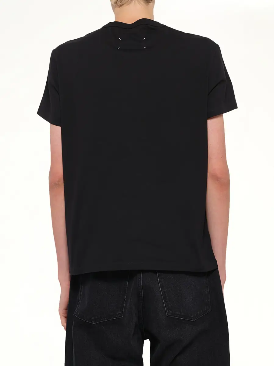 Maison Margiela Upside Down Logo T-shirt | Thumbnail 5