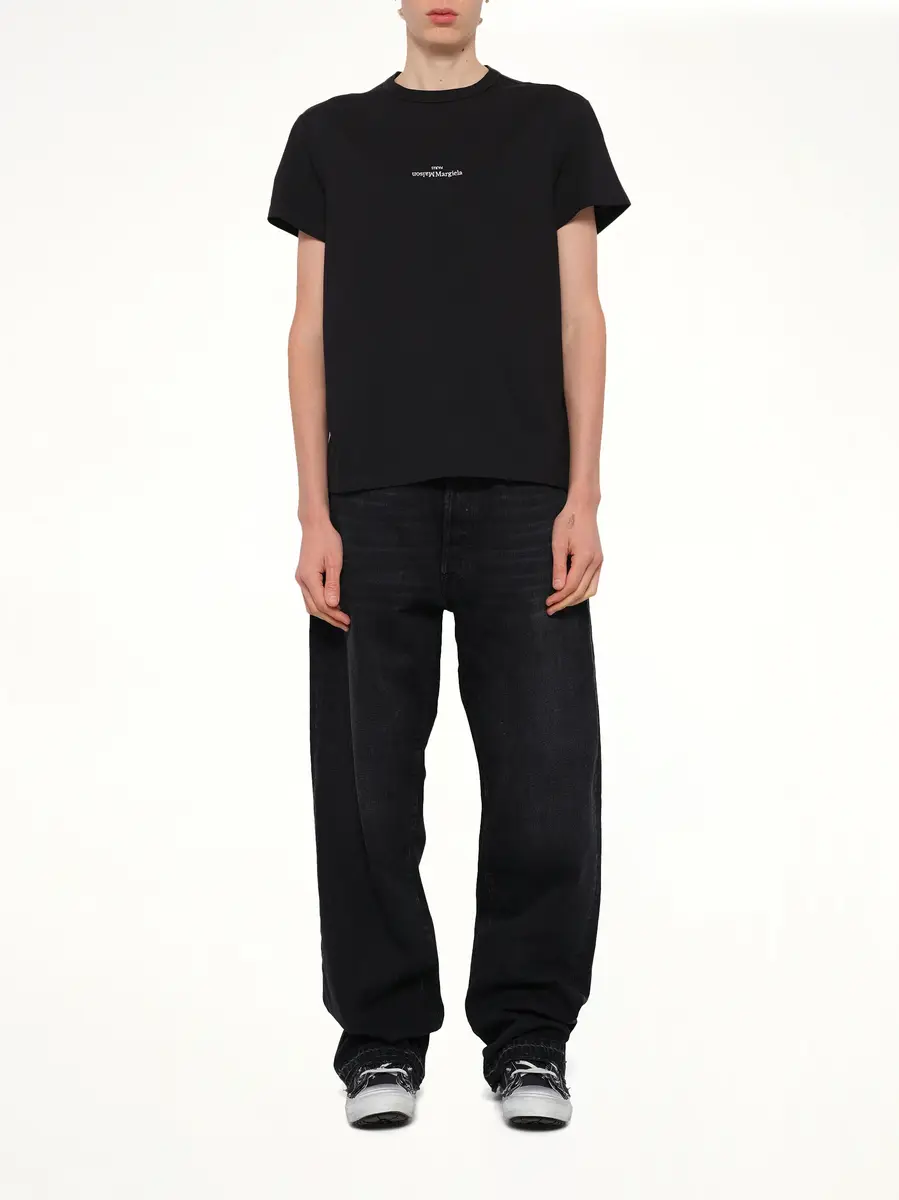 Maison Margiela Upside Down Logo T-shirt | Thumbnail 7