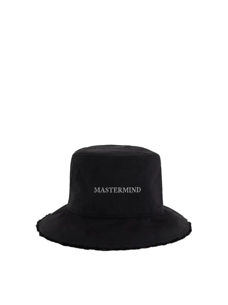 MASTERMIND Faux Fur & Suede Bucket Hat | Image 1 MASTERMIND Faux Fur & Suede Bucket Hat | Image 1