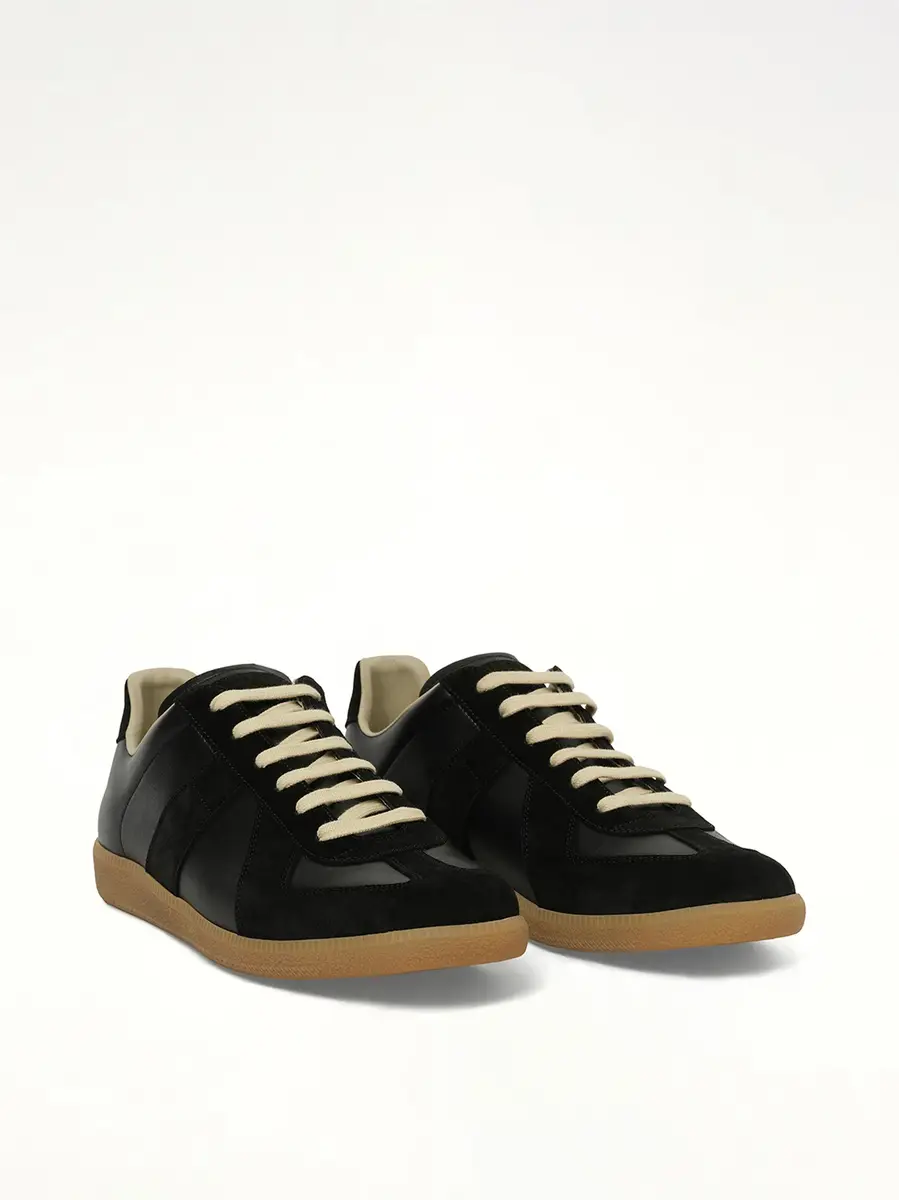 Maison Margiela Replica Leather Sneaker | Thumbnail 3 Maison Margiela Replica Leather Sneaker | Thumbnail 3