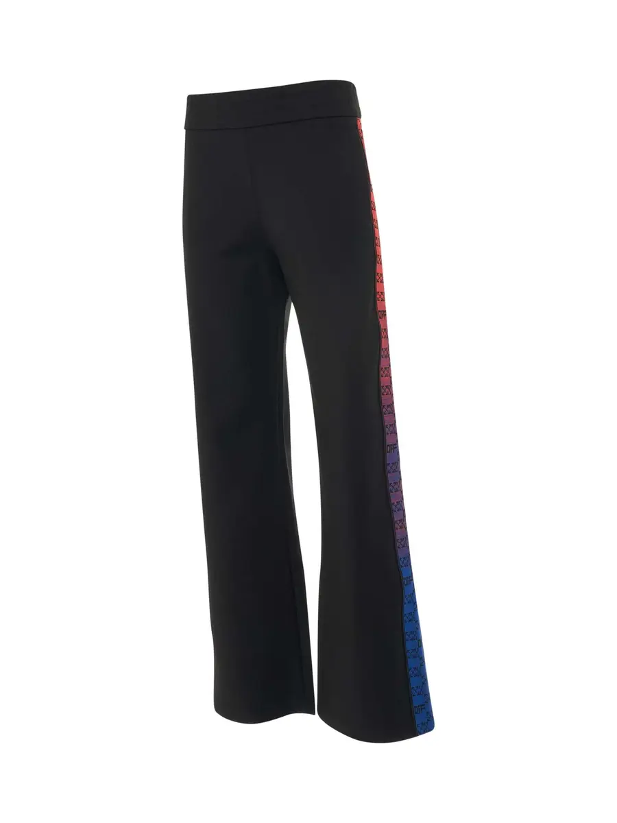 Off-White Monogram Logo Band Track Pant in Black/red | Thumbnail 3 Off-White Monogram Logo Band Track Pant in Black/red | Thumbnail 3