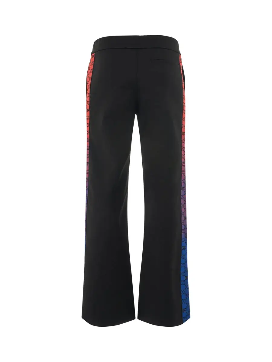 Off-White Monogram Logo Band Track Pant in Black/red | Thumbnail 4 Off-White Monogram Logo Band Track Pant in Black/red | Thumbnail 4