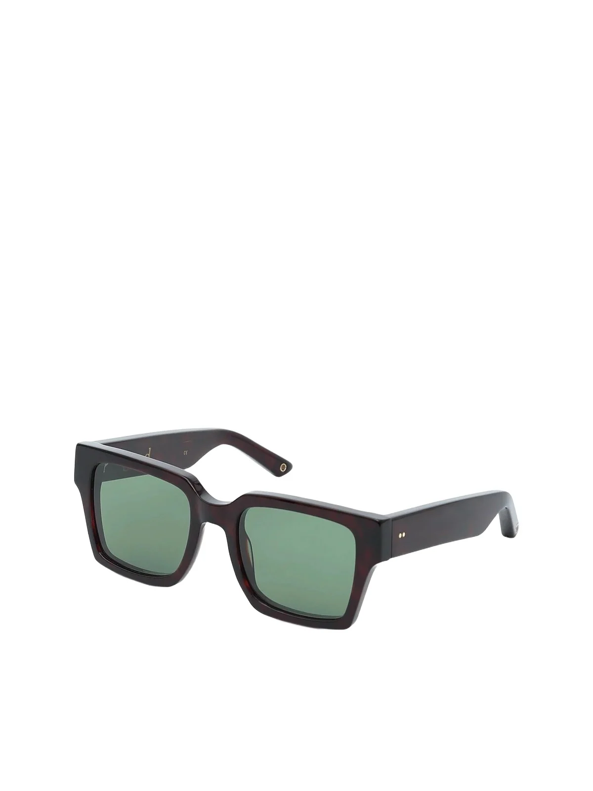 G.O.D Sixteen Black Sunglass With Green Lens