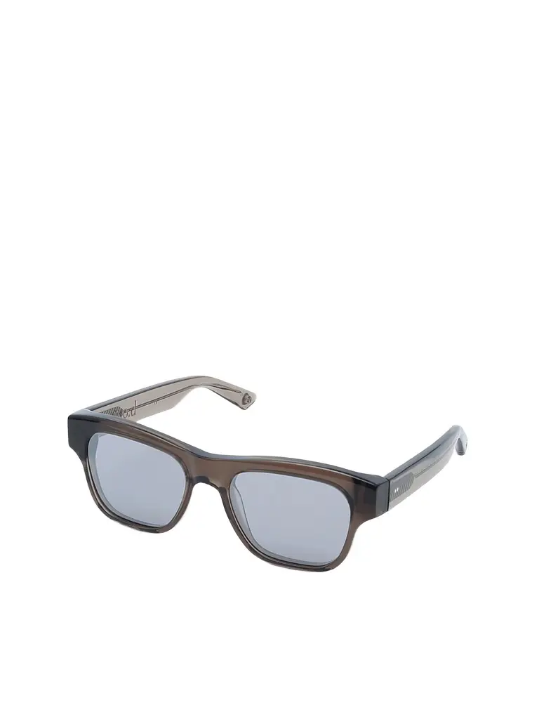 G.O.D Seventeen Crystal Grey Sunglass With Flash Lens