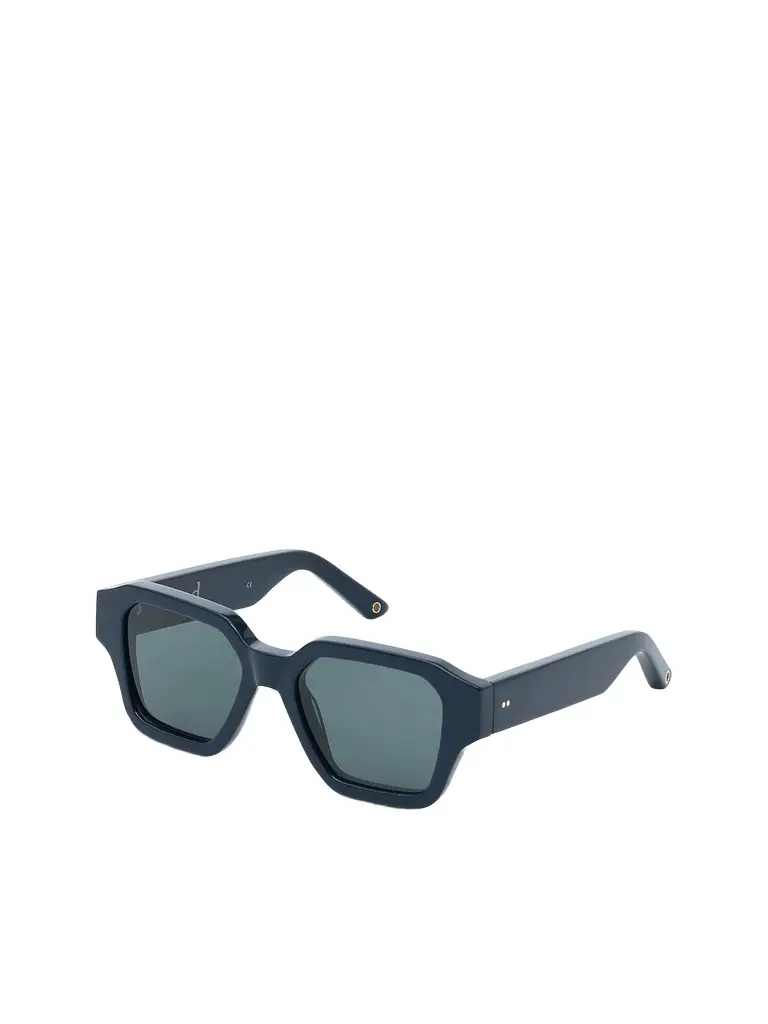 G.O.D Thirteen Navy Sunglass With Grey Lens