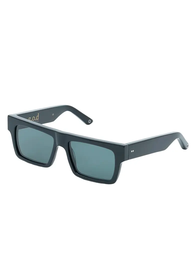 G.O.D Twenty One Black Sunglass With Grey Lens | Image 1 G.O.D Twenty One Black Sunglass With Grey Lens | Image 1