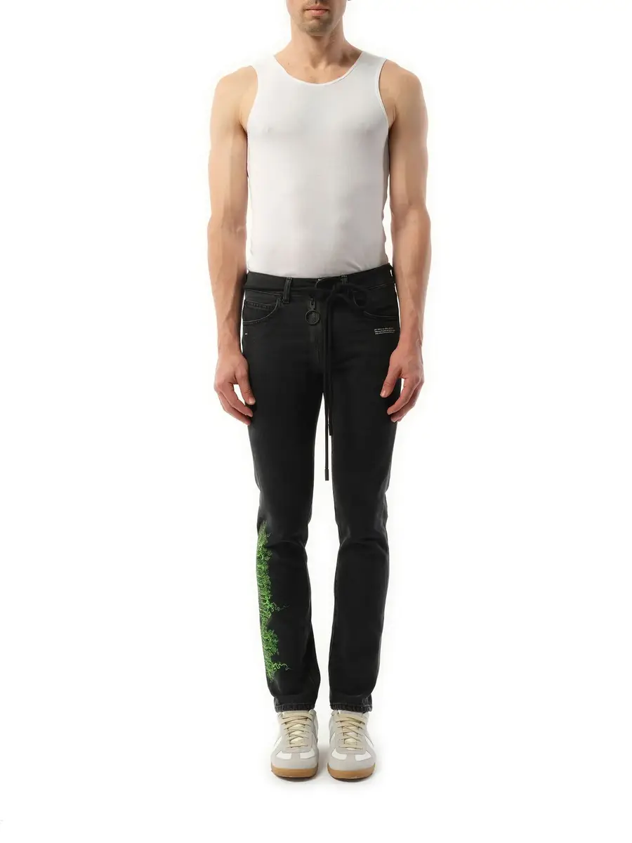 Off-White Blur Slim Jeans | Thumbnail 4 Off-White Blur Slim Jeans | Thumbnail 4