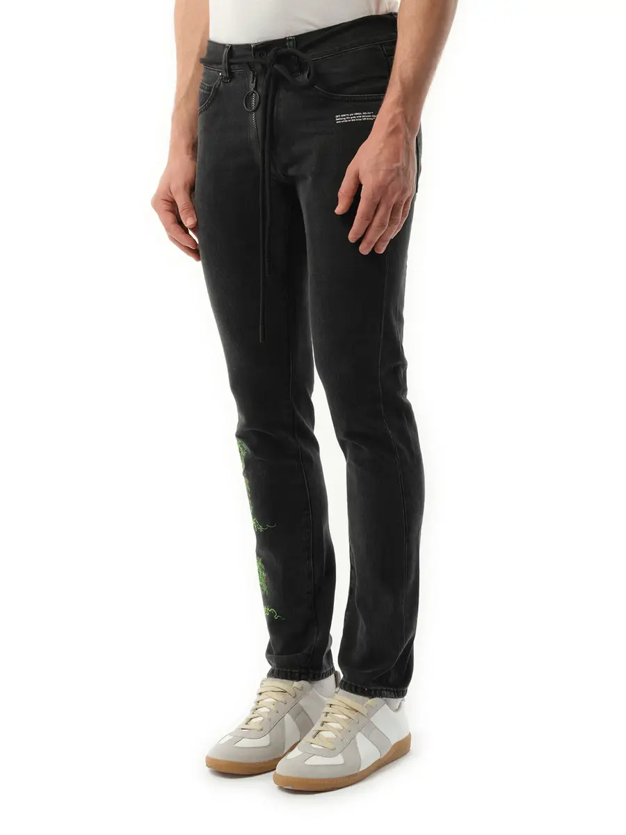 Off-White Blur Slim Jeans | Thumbnail 5 Off-White Blur Slim Jeans | Thumbnail 5