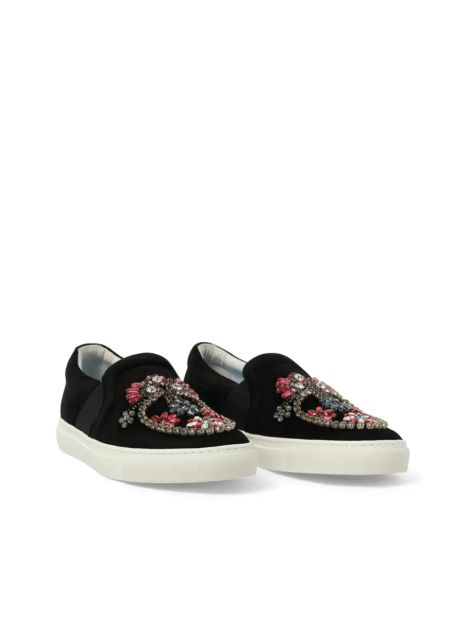 Lanvin Emb Slip On Sneaker | Thumbnail 3 Lanvin Emb Slip On Sneaker | Thumbnail 3