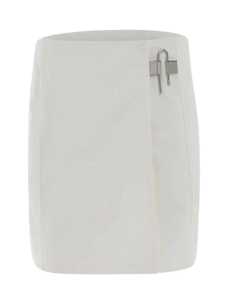 Givenchy Padlock Mini Denim Skirt | Image 1 Givenchy Padlock Mini Denim Skirt | Image 1