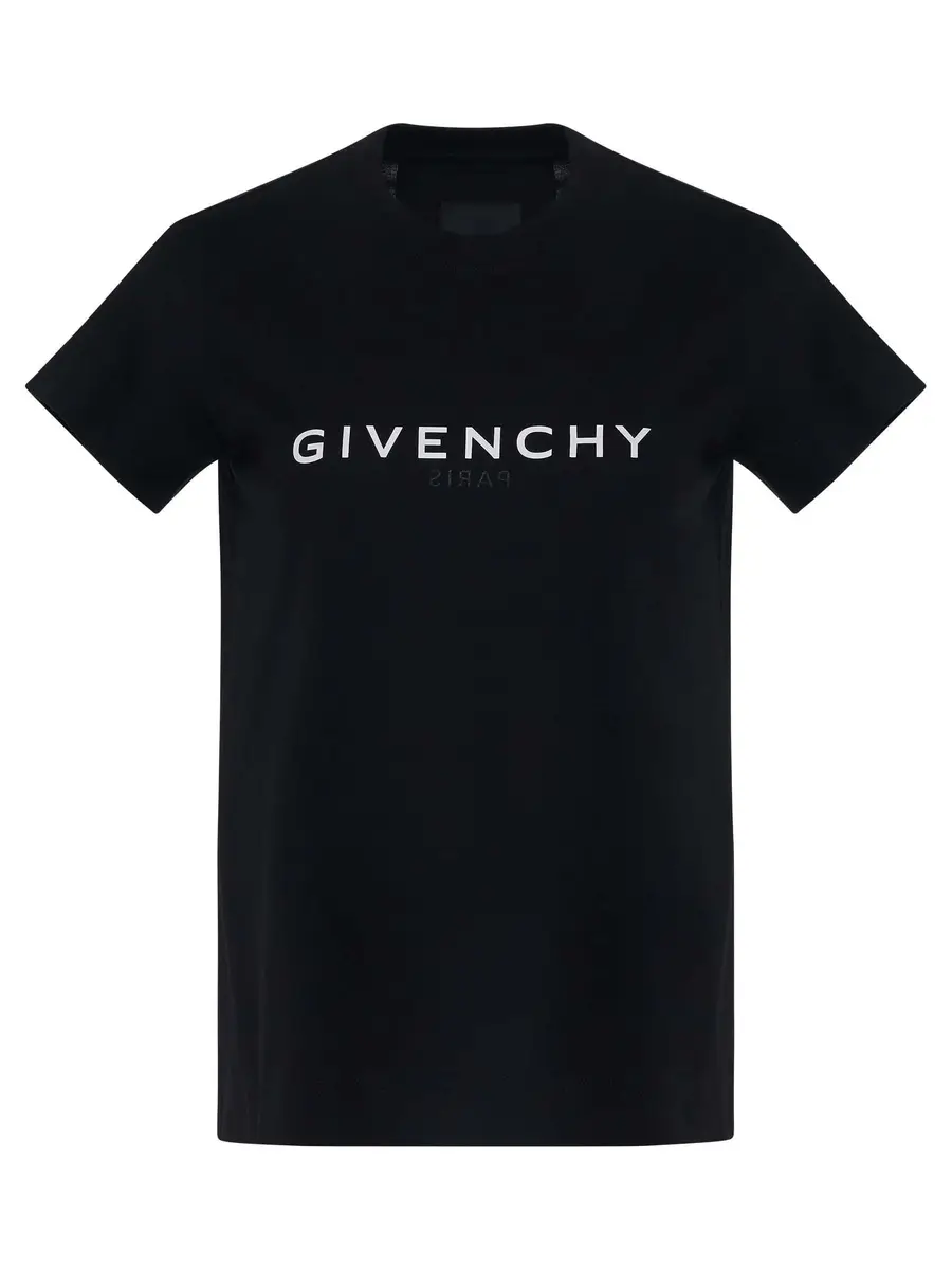 Givenchy Reverse Logo Fitted T-shirt