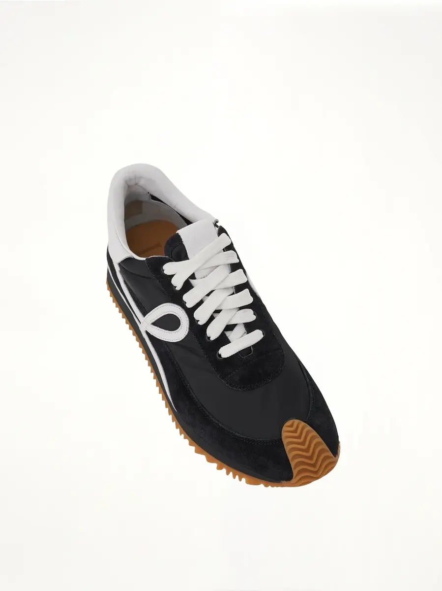 Loewe Flow Runner in Nylon And Suede Black | Thumbnail 2 Loewe Flow Runner in Nylon And Suede Black | Thumbnail 2