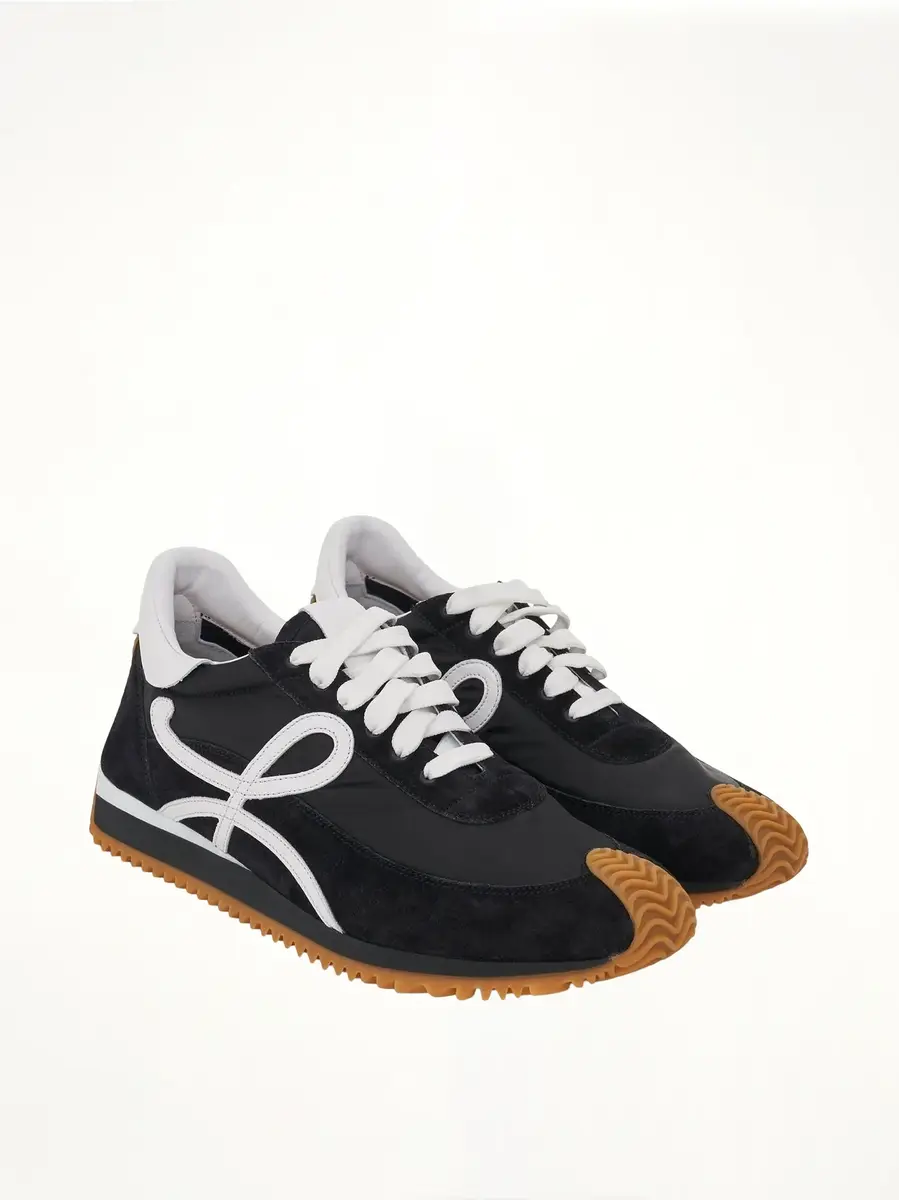 Loewe Flow Runner in Nylon And Suede Black | Thumbnail 3 Loewe Flow Runner in Nylon And Suede Black | Thumbnail 3