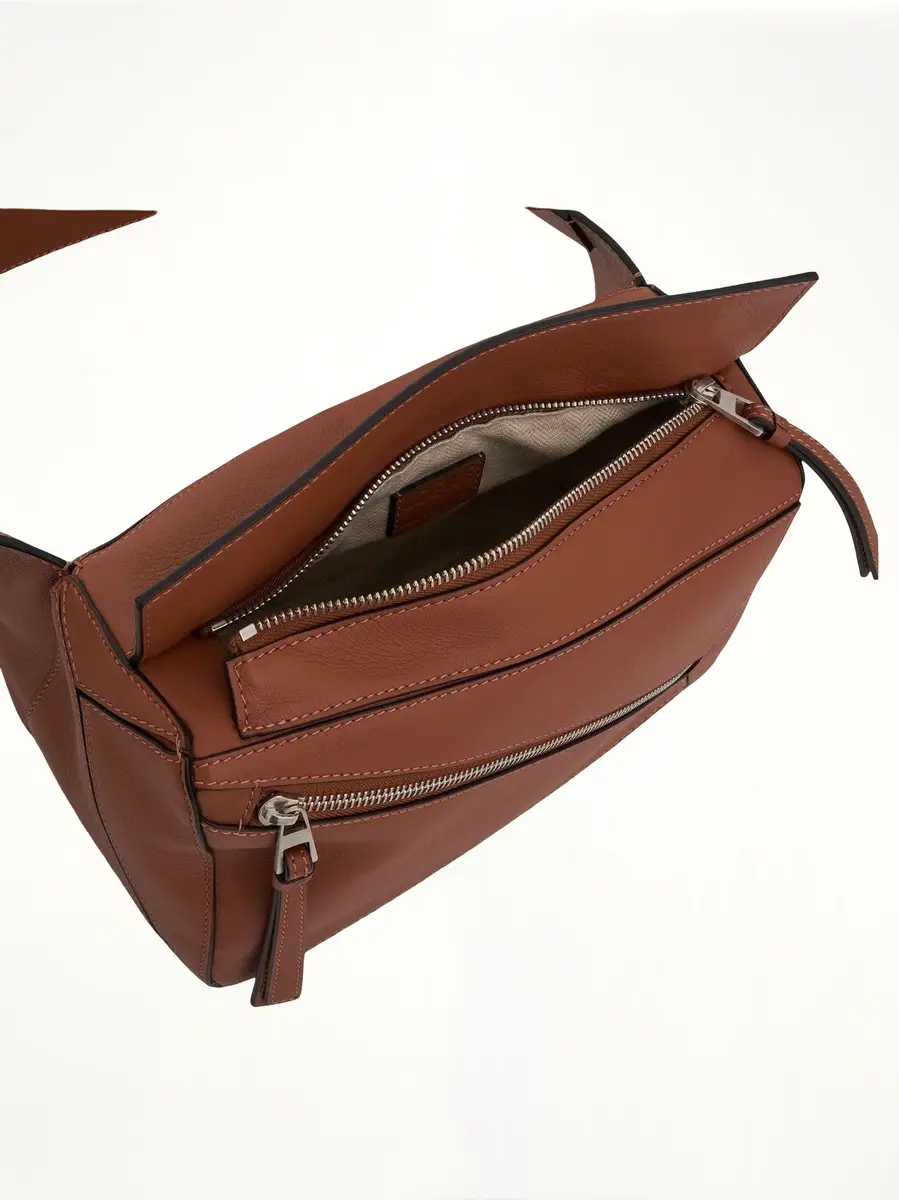 Loewe Small Puzzle Bumbag in Classic Calfskin Tan | Thumbnail 5 Loewe Small Puzzle Bumbag in Classic Calfskin Tan | Thumbnail 5