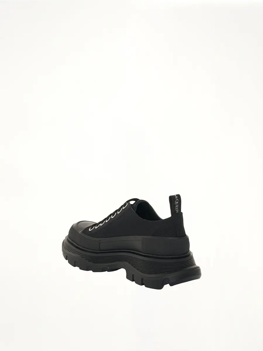 Alexander McQueen Tread Slick Canvas Lace-up Shoes | Thumbnail 2