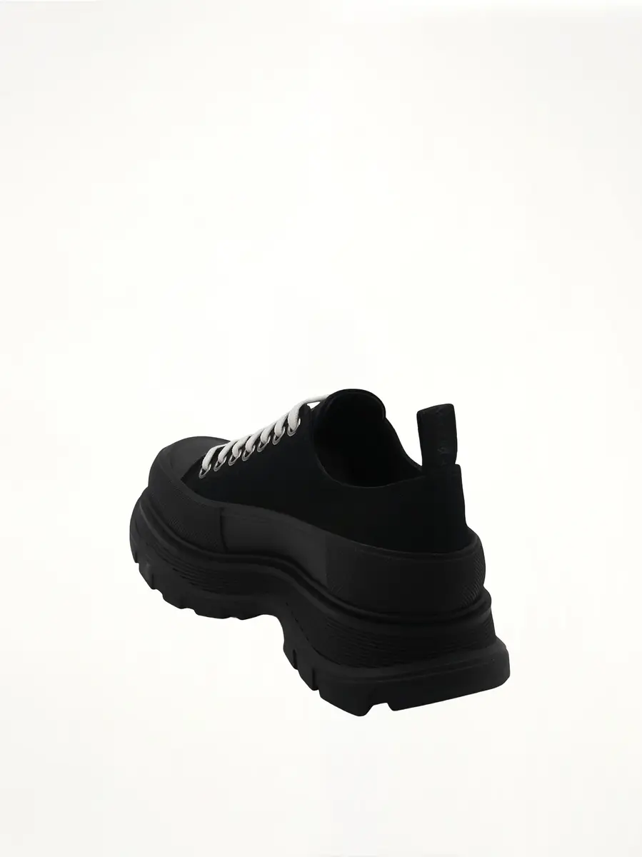 Alexander McQueen Tread Slick Canvas Lace-up Shoes | Thumbnail 2 Alexander McQueen Tread Slick Canvas Lace-up Shoes | Thumbnail 2