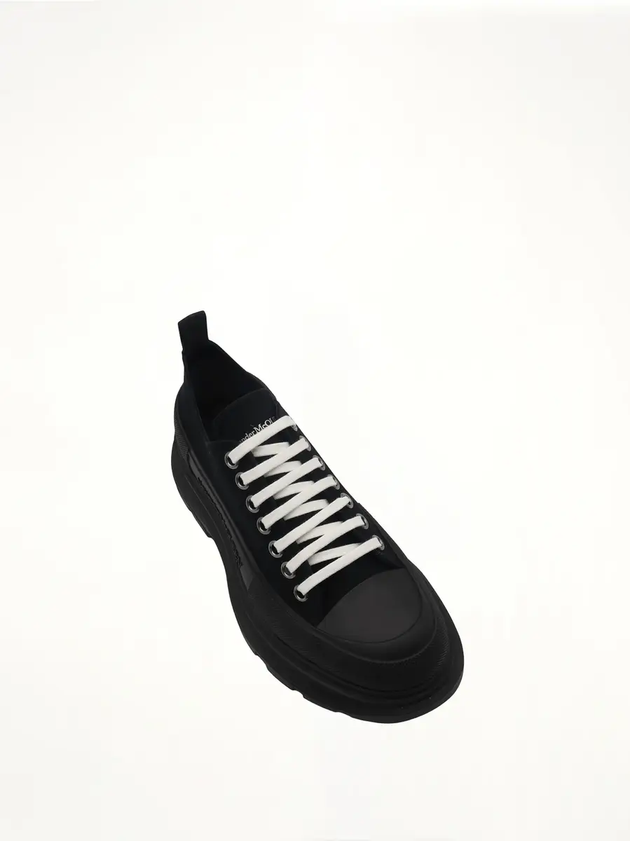 Alexander McQueen Tread Slick Canvas Lace-up Shoes | Thumbnail 4 Alexander McQueen Tread Slick Canvas Lace-up Shoes | Thumbnail 4