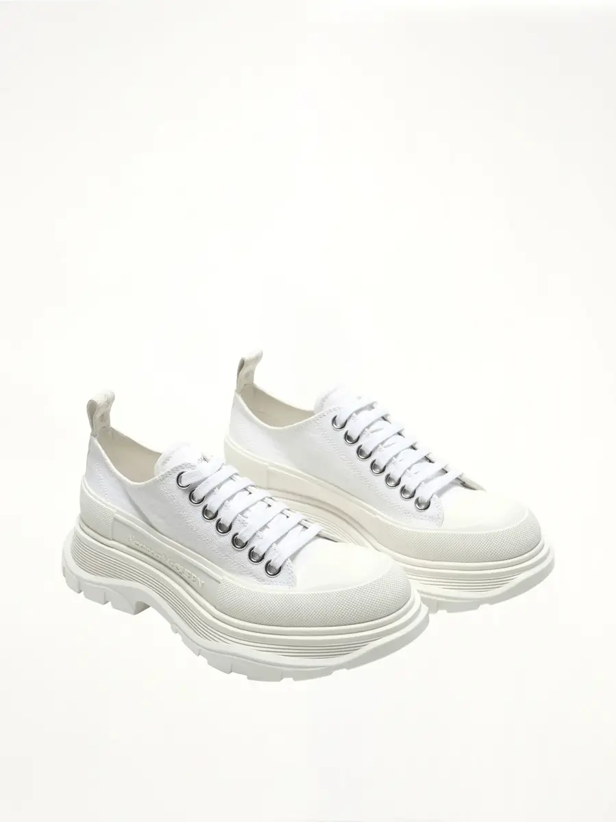 Alexander McQueen Tread Slick Canvas Lace-up Shoes | Thumbnail 3 Alexander McQueen Tread Slick Canvas Lace-up Shoes | Thumbnail 3