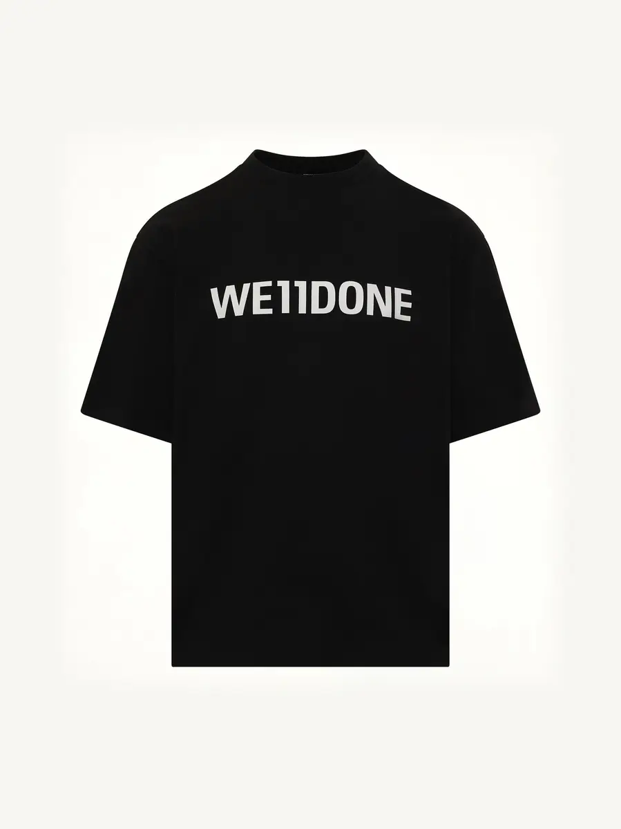 We11Done Basic Logo Large T-shirt | Thumbnail 3