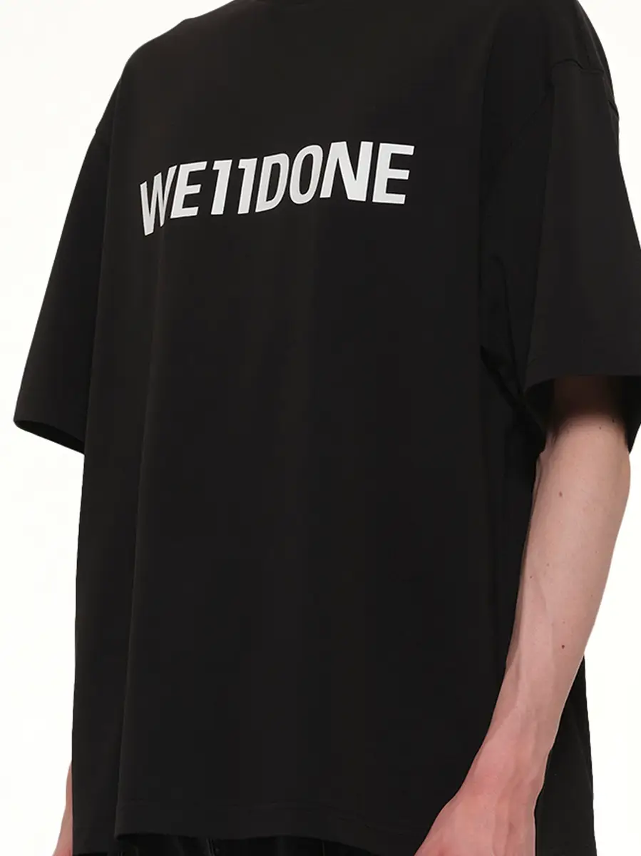 We11Done Basic Logo Large T-shirt | Thumbnail 6