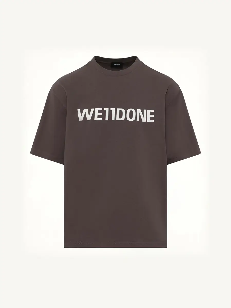 We11Done Basic Logo Large T-shirt | Thumbnail 3