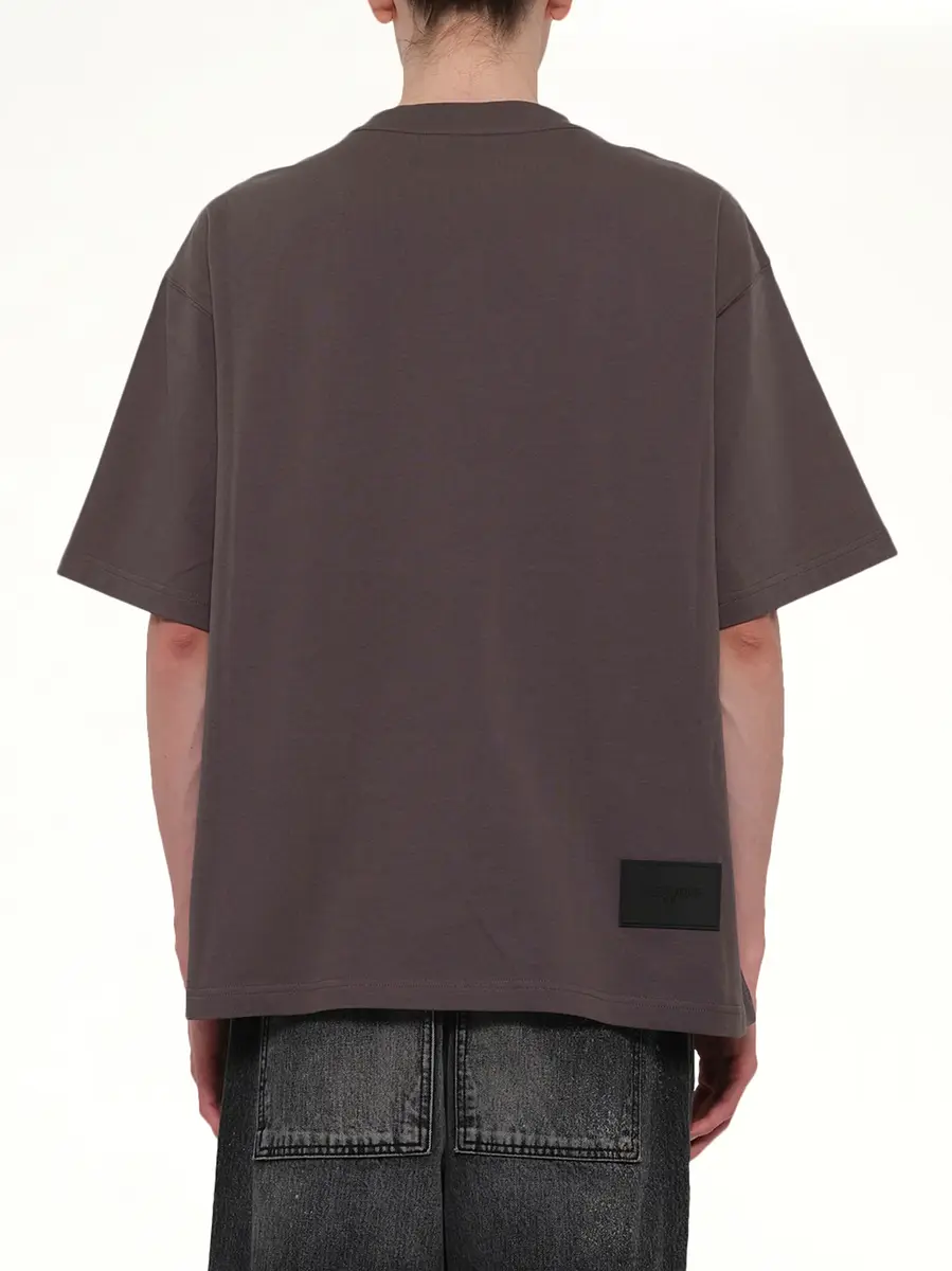 We11Done Basic Logo Large T-shirt | Thumbnail 5