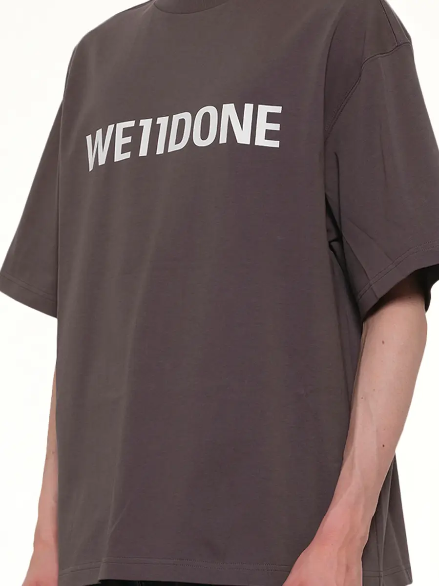 We11Done Basic Logo Large T-shirt | Thumbnail 6