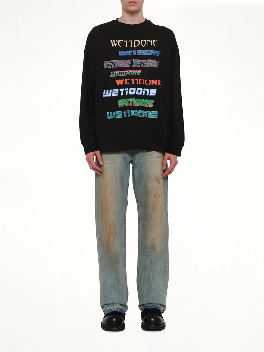 We11Done Multi Logo Long Sleeve T-shirt | Thumbnail 7 We11Done Multi Logo Long Sleeve T-shirt | Thumbnail 7