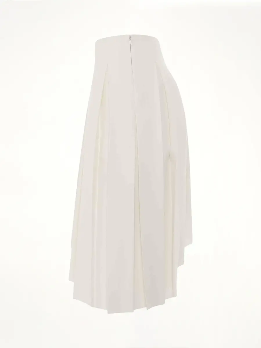 We11Done Wool Asymmetrical Pleated Skirt | Thumbnail 2 We11Done Wool Asymmetrical Pleated Skirt | Thumbnail 2