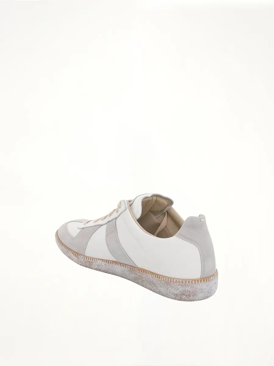 Maison Margiela Replica Vintage Leather Sneaker | Thumbnail 2 Maison Margiela Replica Vintage Leather Sneaker | Thumbnail 2