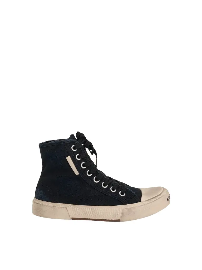 Balenciaga Paris High Sneaker in Black/white | Image 1 Balenciaga Paris High Sneaker in Black/white | Image 1